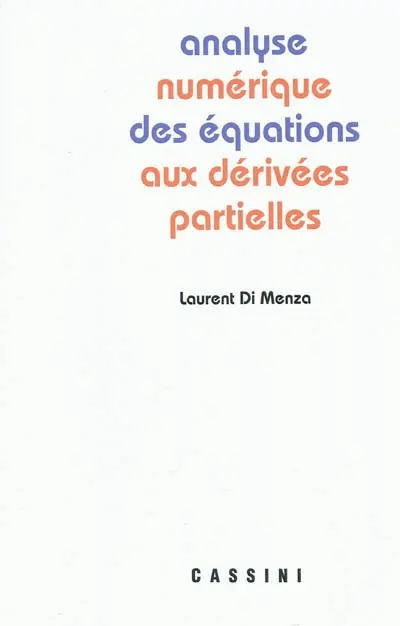 Analyse numérique des équations aux dérivées partielles