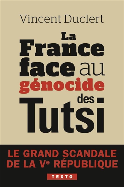 La France face au génocide...