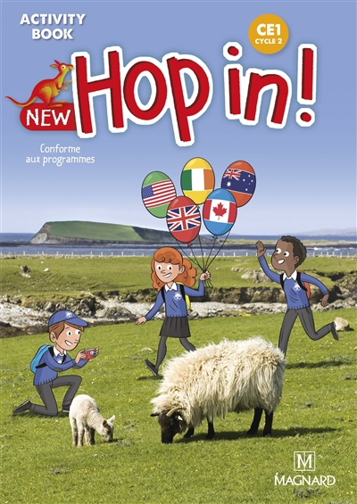 New hop in ! CE1, cycle 2 : activity book : conforme aux programmes