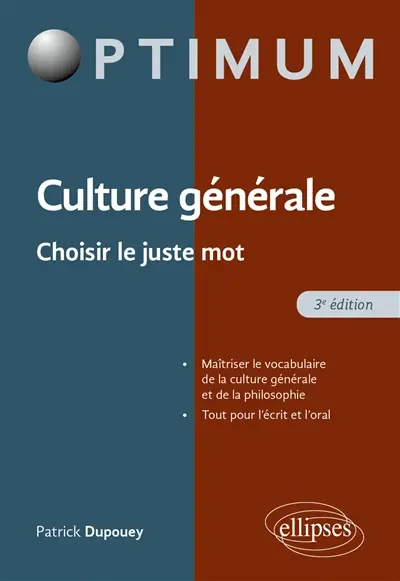 Culture générale : choisir le juste mot