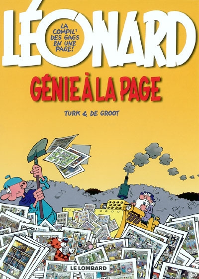 Léonard génie à la page