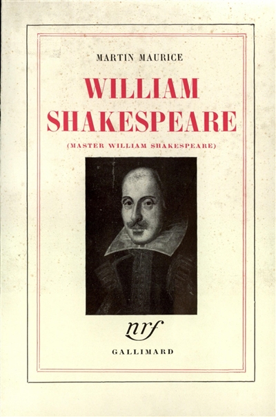 Master William Shakespeare