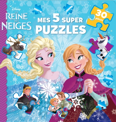 La reine des neiges : mes 5 super puzzles