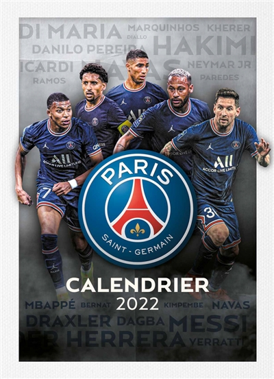 Paris-Saint-Germain : calendrier 2022