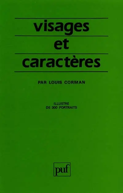 Visages et caractères : la science morphopsychologique