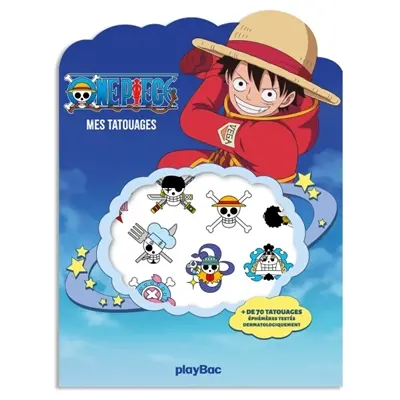 One Piece : Mes tatouages éphémères : + de 70 tatouages