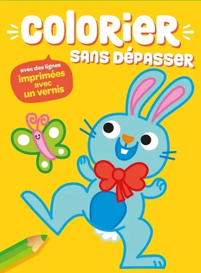 Colorier sans dépasser : le lapin