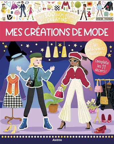 mes créations de mode : mes 500 autocollants créatifs