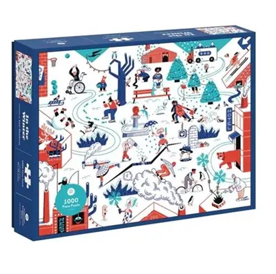 In the Winter 1000 Piece Puzzle