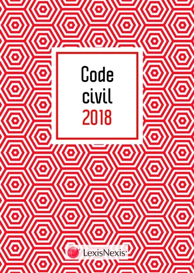 Code civil 2018 : graphik rouge