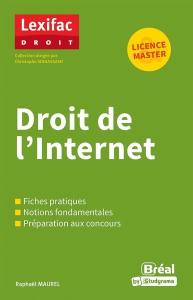 Droit de l'Internet : licence & master