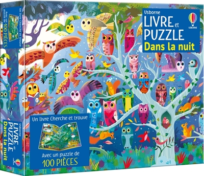 Dans la nuit : Coffrets Livre et puzzle : dès 5 ans