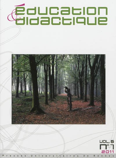 Education & didactique, n° 5-1 (2011)
