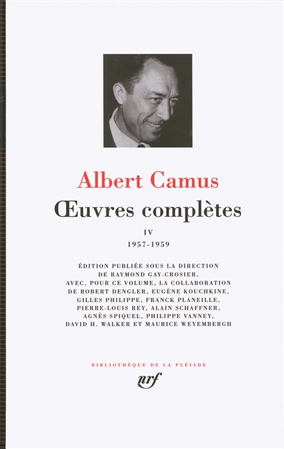 Oeuvres complètes. Vol. 4. 1957-1959