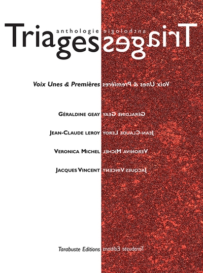 Triages, n° hors-série. Voix unes & premières : anthologie 2022 : vol. 1
