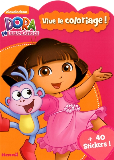 Dora l'exploratrice : vive le coloriage !