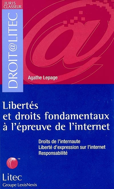 Libertés et droits fondamentaux à l'épreuve de l'internet : droits de l'internaute, liberté d'expression sur l'internet, responsabilité