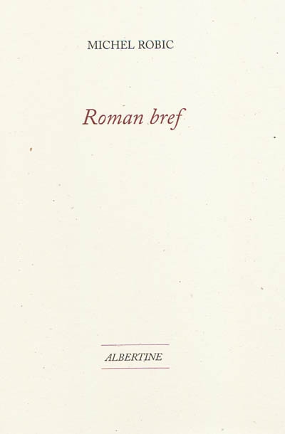 Roman bref