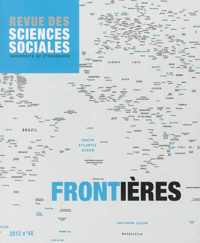 Revue des sciences sociales, n° 48. Frontières