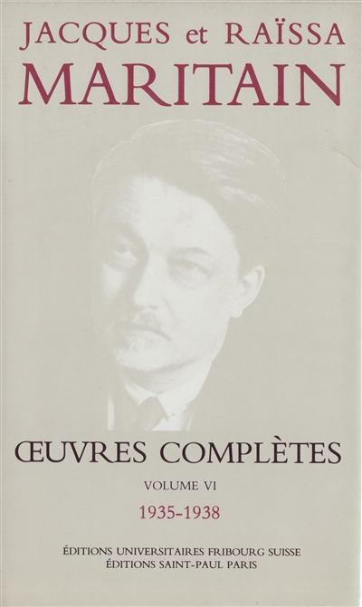 Oeuvres complètes. Vol. 6. 1935 1938