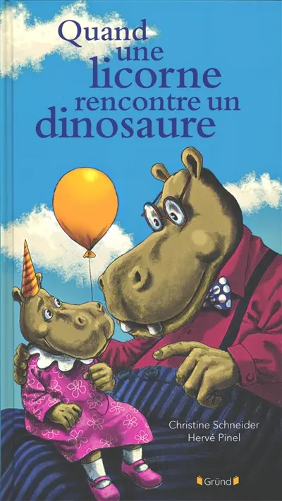 Quand une licorne rencontre un dinosaure