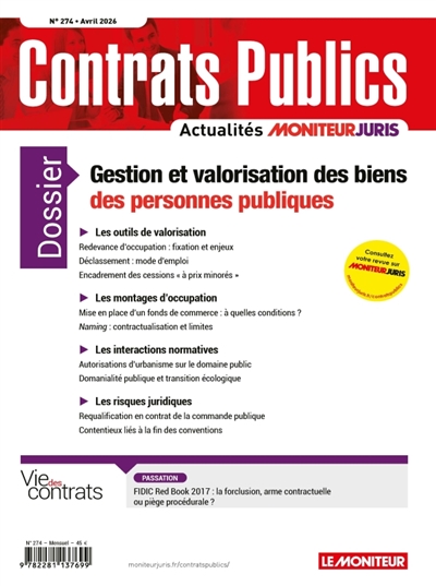 Contrats publics,...