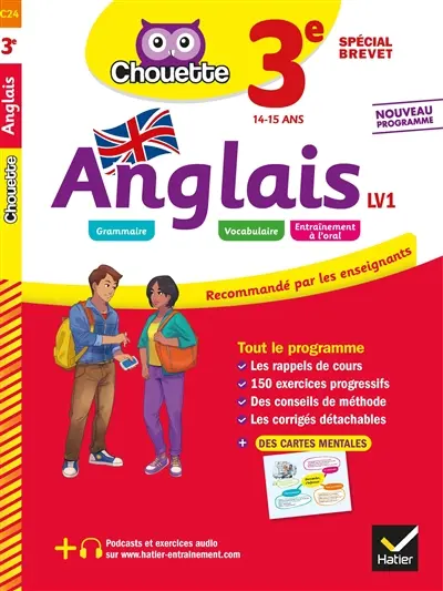 Anglais LV1 3e, 14-15 ans : spécial brevet : nouveau programme