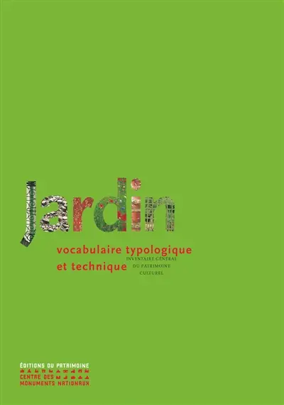 Jardin : vocabulaire typologique et technique