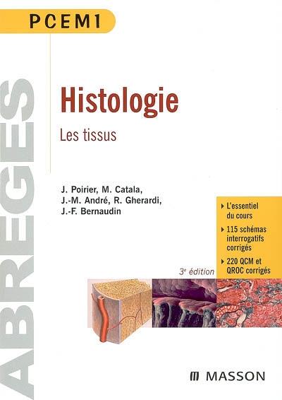 Histologie : les tissus