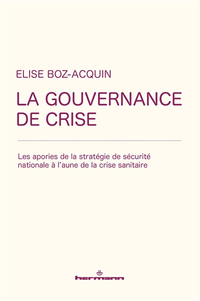 La gouvernance de crise :...