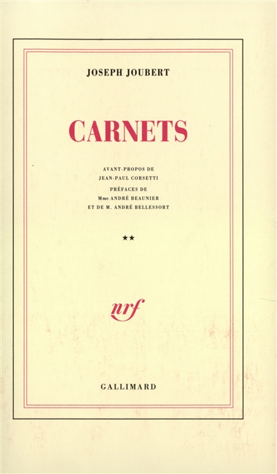 Carnets. Vol. 2