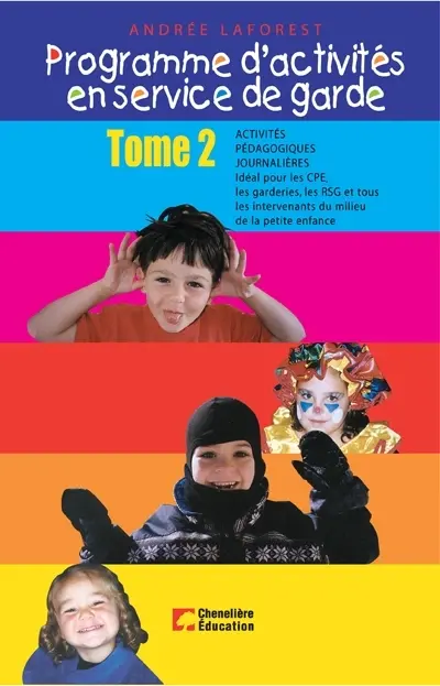 Programme d'activités en service de garde