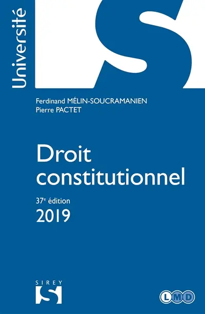 Droit constitutionnel 2019