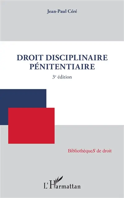 Droit disciplinaire pénitentiaire