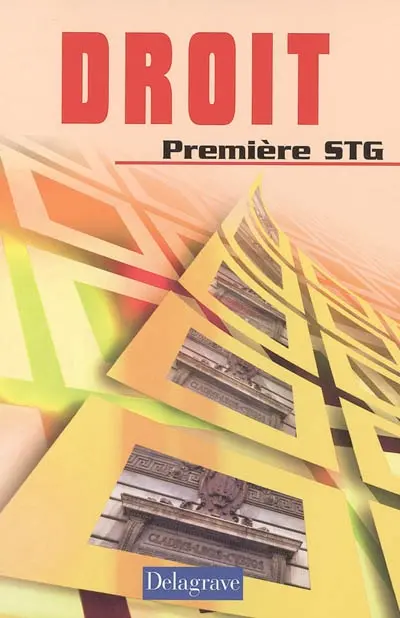 Droit, première STG