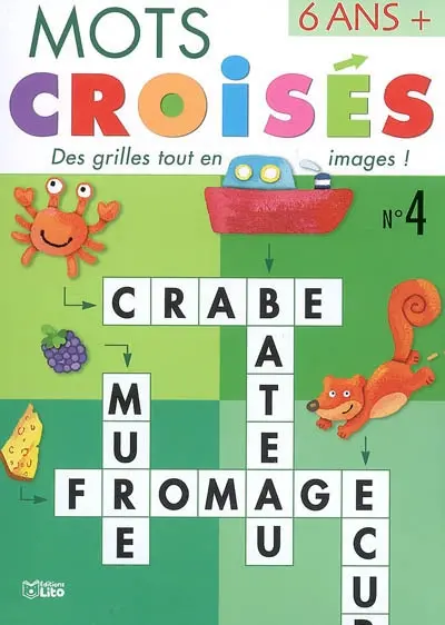 Mots croisés : des grilles tout en images !. Vol. 4