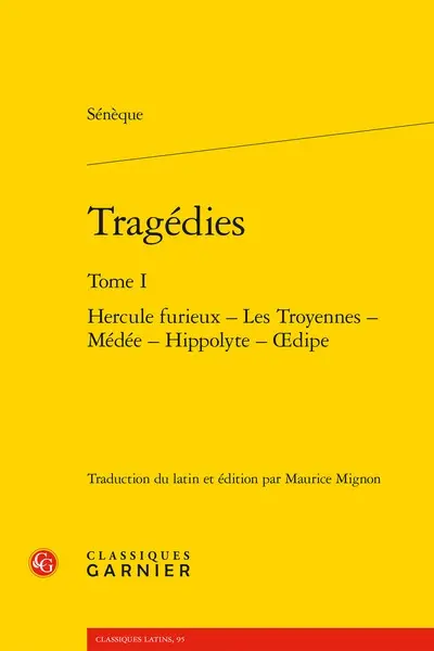 Tragédies. Vol. 1