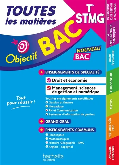 Toutes les matières terminale STMG : nouveau bac Toutes les matières terminale STMG : nouveau bac