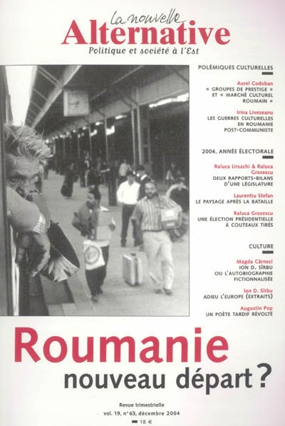 Nouvelle alternative (La), n° 63. Roumanie, nouveau départ ?