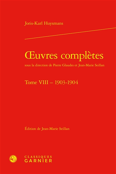 Oeuvres complètes. Vol. 8. 1903-1904