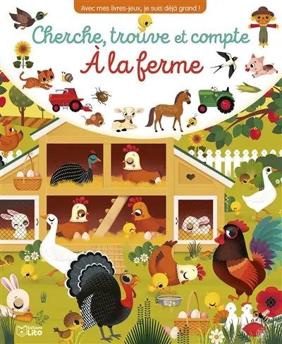 A la ferme : cherche, trouve et compte
