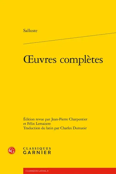 Oeuvres complètes