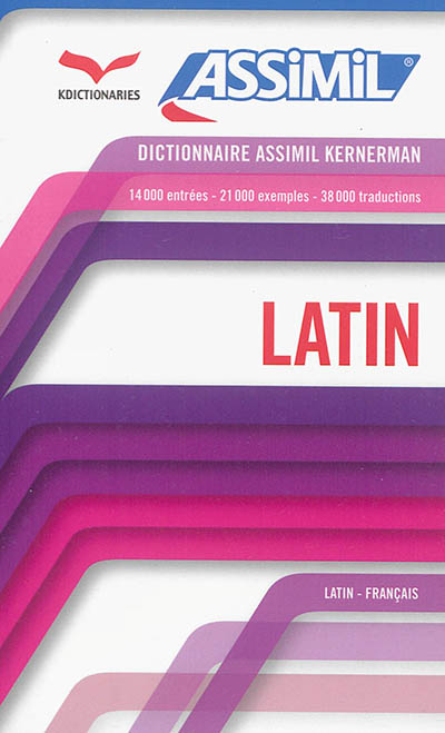 Dictionnaire latin-français, français-latin