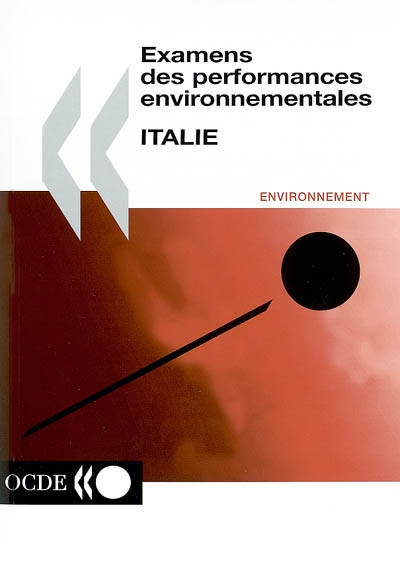 Examens des performances environnementales : Italie