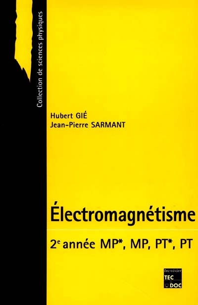 Electromagnétisme, 2e année
