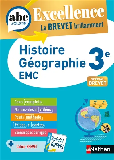 Histoire géographie, EMC 3e : spécial brevet
