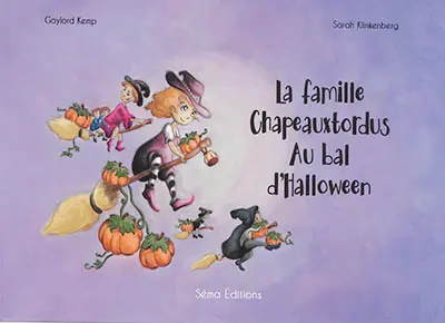 La famille Chapeauxtordus au bal d'Halloween