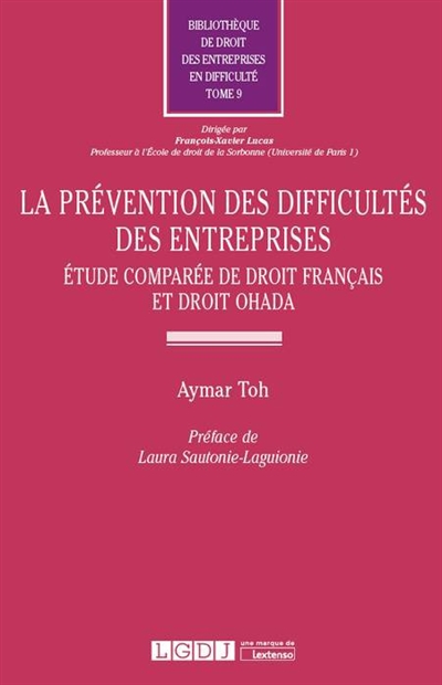 La prévention des difficultés des entreprises : étude comparée de droit français et droit OHADA