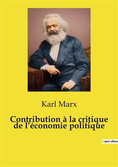 Contribution à la critique de l’économie politique