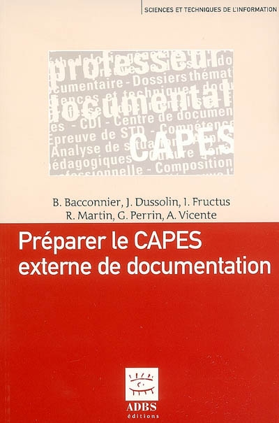 Préparer le Capes externe de documentation